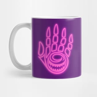 Laughing Hand: Pink Mug